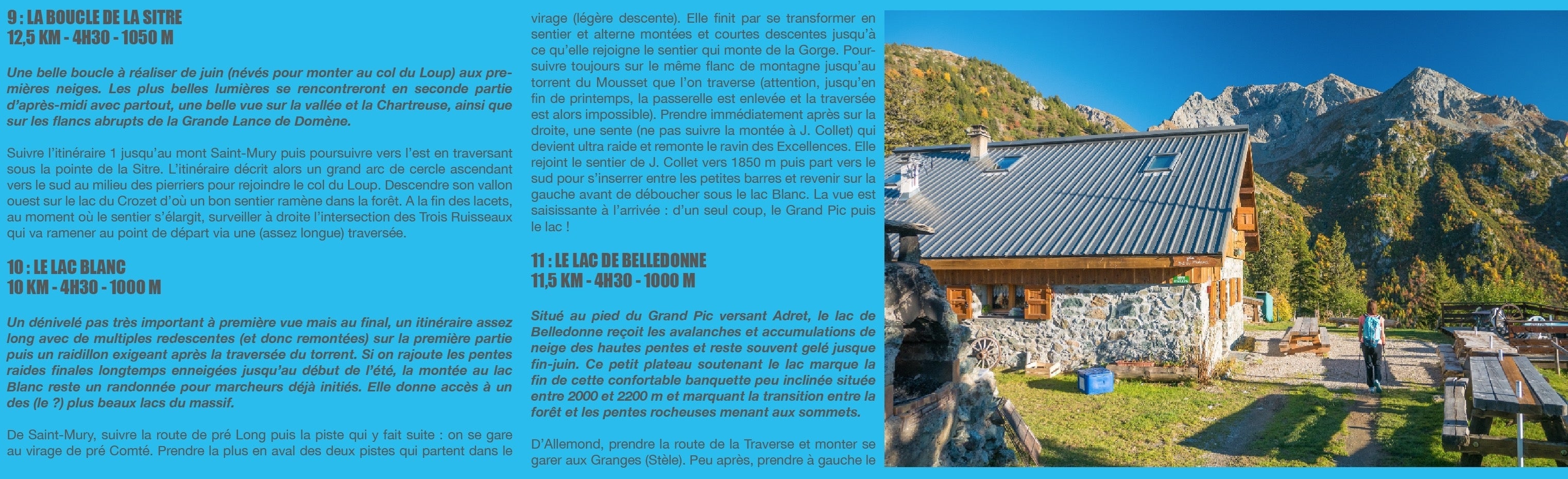 CARTORANDO Randonnée Belledonne Sud