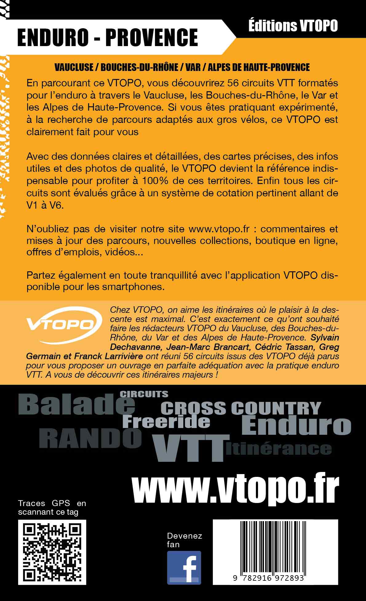 VTOPO VTT Enduro Provence
