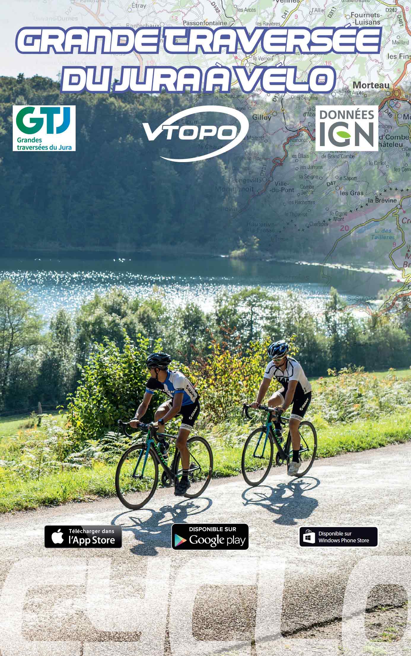 VTOPO Cyclo La Grande Traversée du Jura à vélo