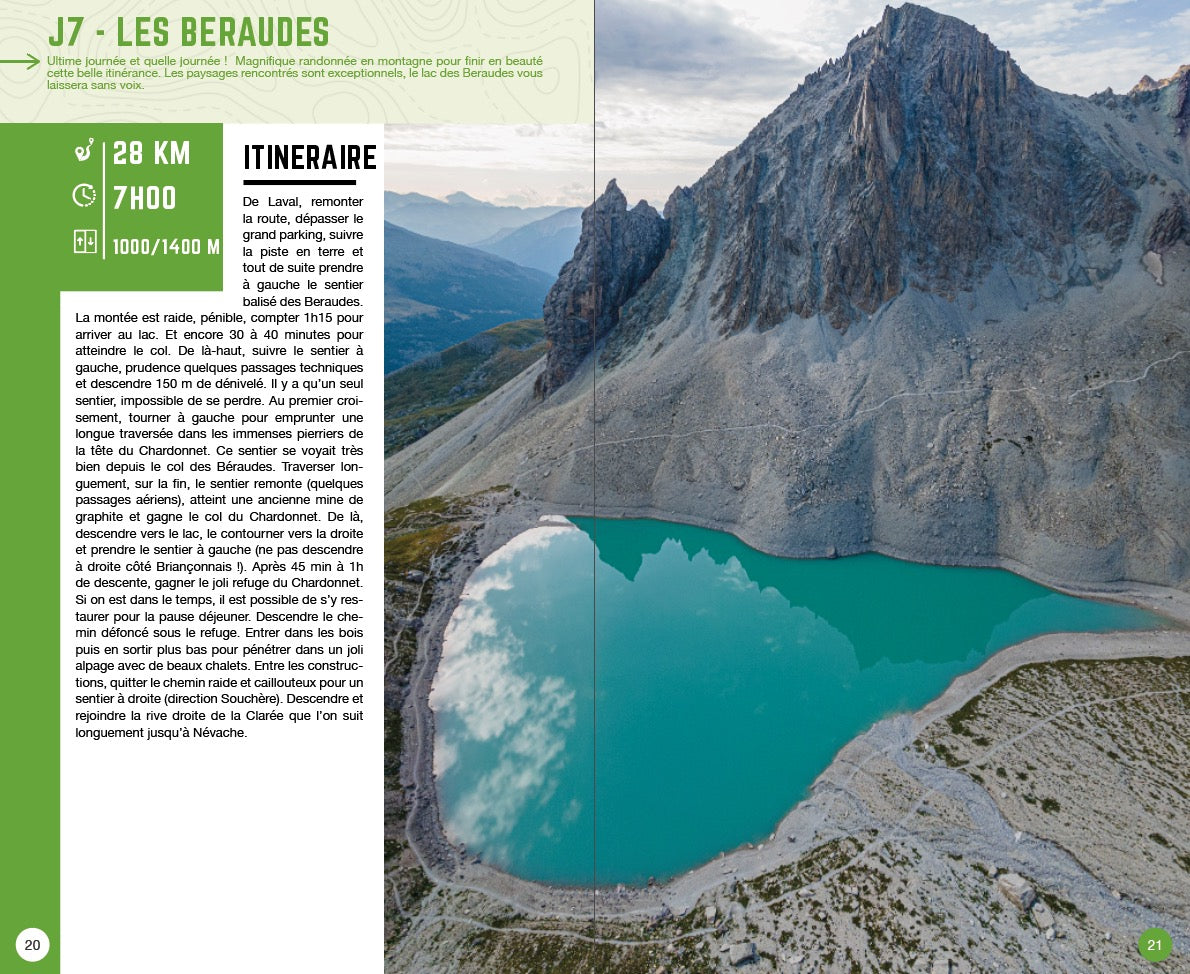 VTOPO RANDO PÉDESTRE Itinérance des Hautes-Alpes à la Savoie - Livre Numérique