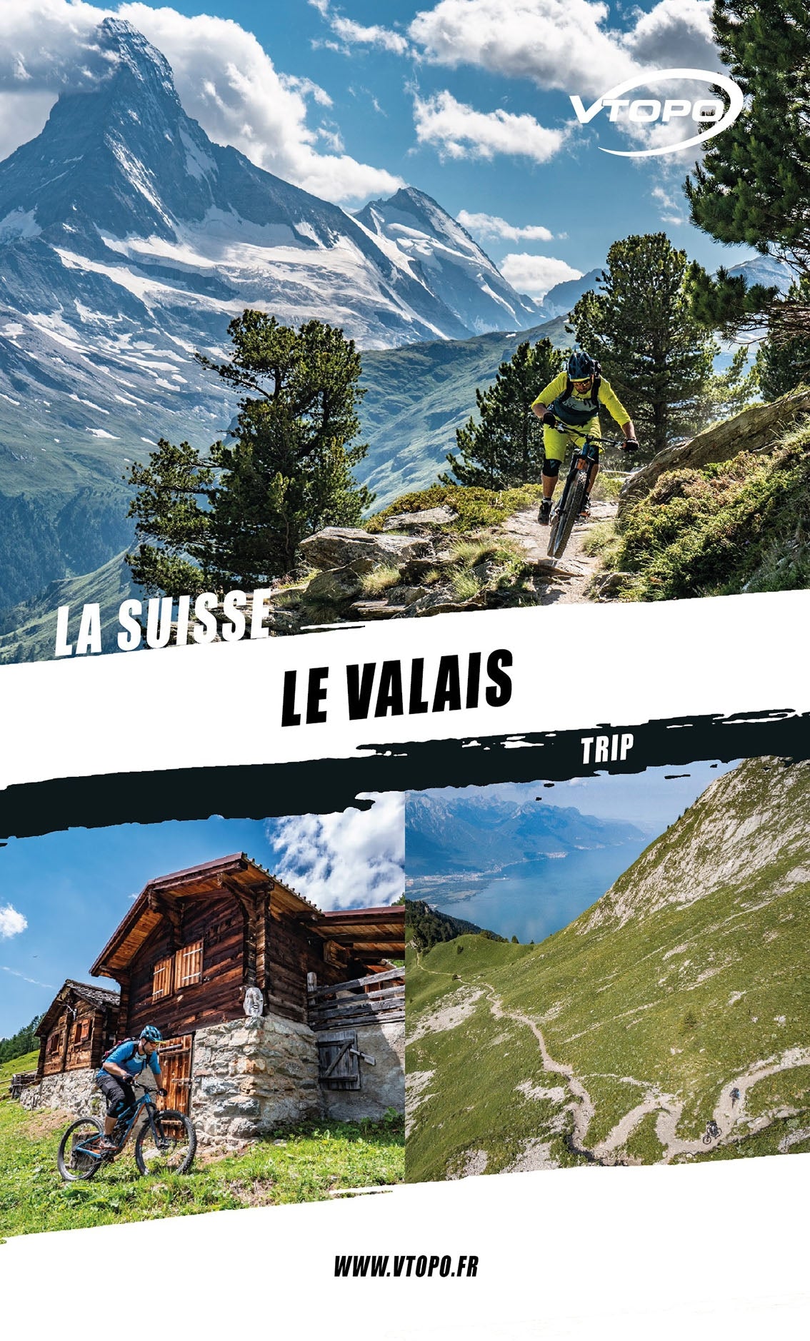 VTOPO MTB Trip Switzerland Valais - Digital Book